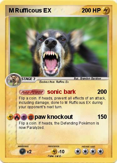 Pokemon M Rufficous EX