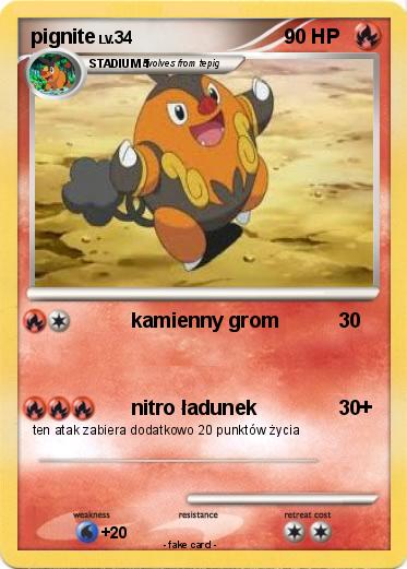 Pokemon pignite