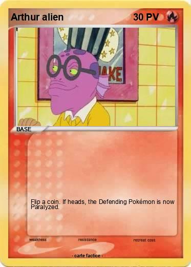 Pokemon Arthur alien