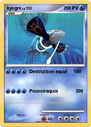 Pokemon kyogre