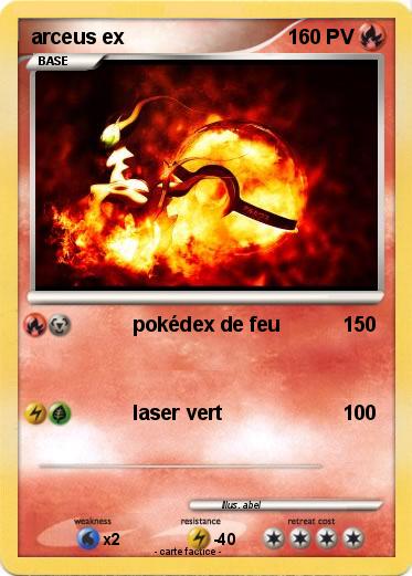 Pokemon arceus ex