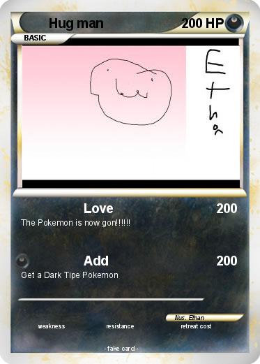 Pokemon Hug man