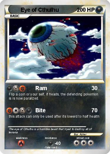 Pokemon Eye of Cthulhu