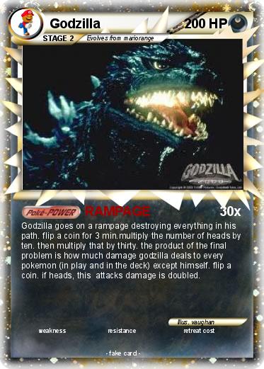 Pokemon Godzilla