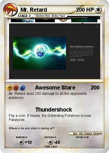 Pokemon Mr. Retard