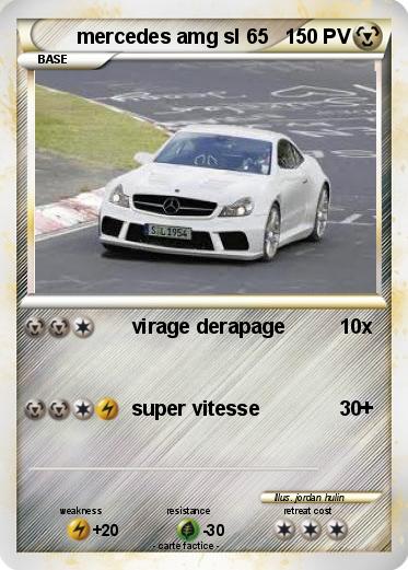 Pokemon mercedes amg sl 65