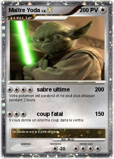 Pokemon Maître Yoda