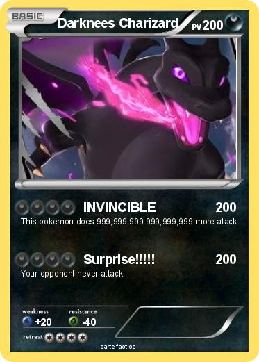 Pokemon Darknees Charizard