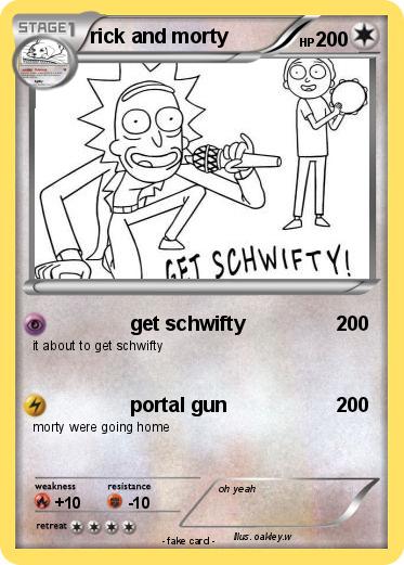 Pokemon rick and morty