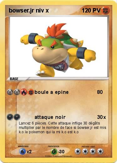 Pokemon bowser.jr niv x