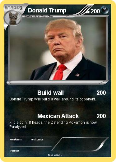Pokemon Donald Trump