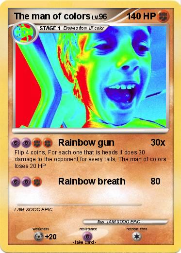 Pokemon The man of colors