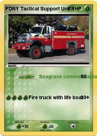 Pokemon FDNY Tactical Support Unit 1