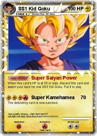 Pokemon SS1 Kid Goku