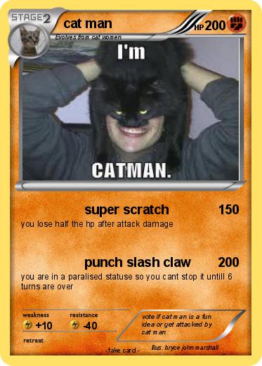 Pokemon cat man