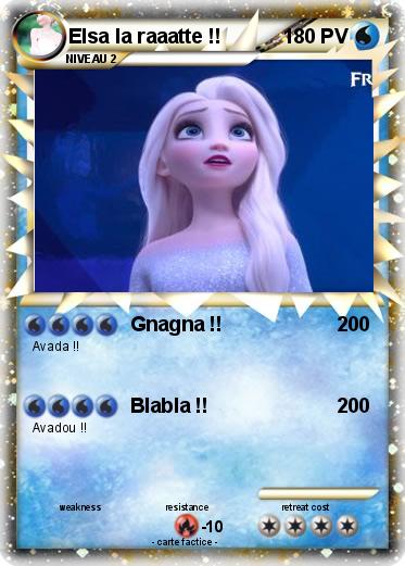 Pokemon Elsa la raaatte !!