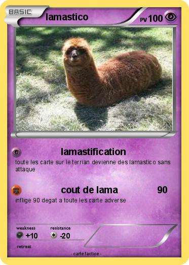 Pokemon lamastico