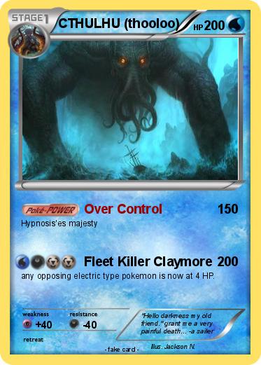 Pokemon CTHULHU (thooloo)