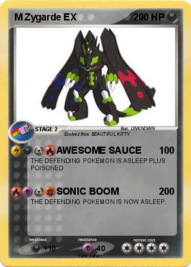 Pokemon M Zygarde EX