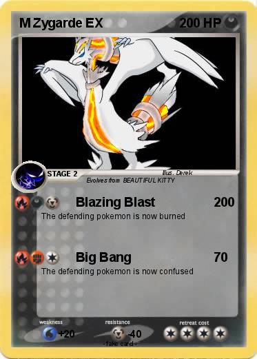 Pokemon M Zygarde EX