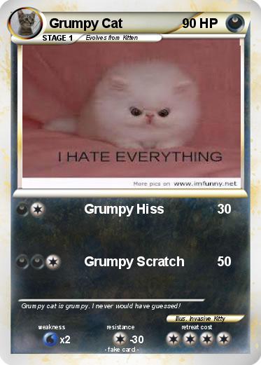 Pokemon Grumpy Cat