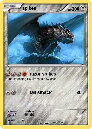 Pokemon spikes