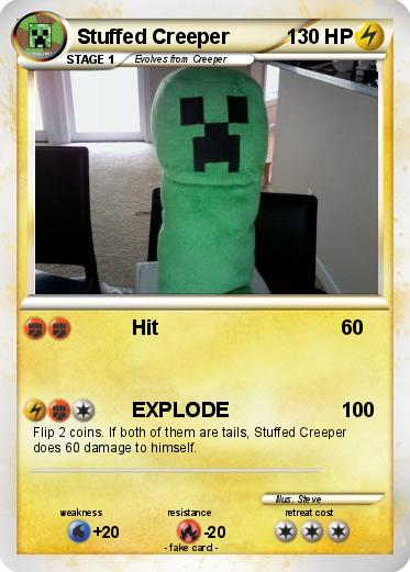 Pokemon Stuffed Creeper