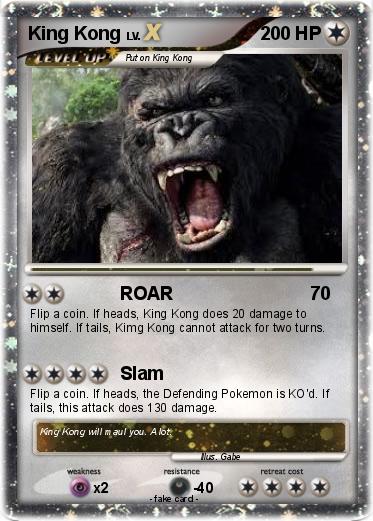 Pokemon King Kong