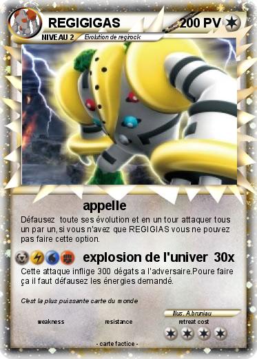 Pokemon REGIGIGAS