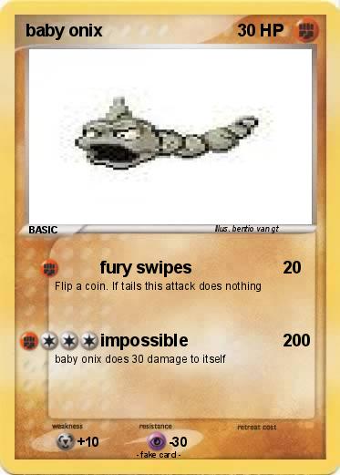 Pokemon baby onix