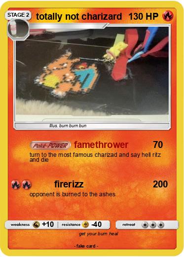 Pokemon totally not charizard
