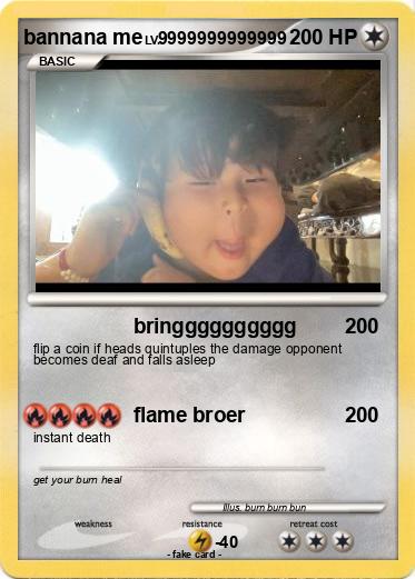 Pokemon bannana me