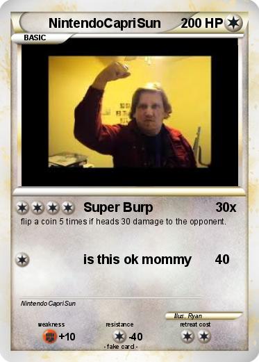Pokemon NintendoCapriSun