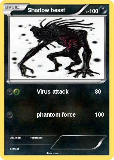 Pokemon Shadow beast
