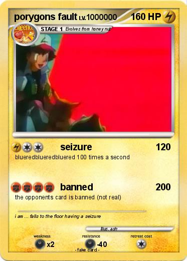 Pokemon porygons fault