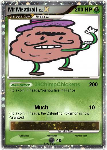 Pokemon Mr Meatball