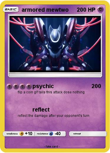 Pokemon armored mewtwo
