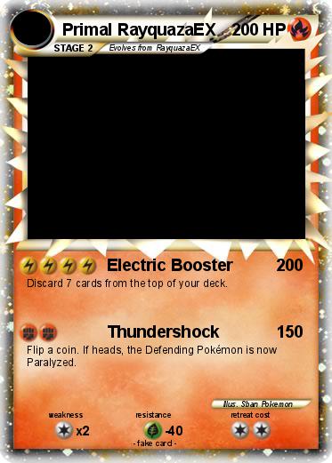 Pokemon Primal RayquazaEX