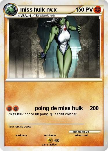 Pokemon miss hulk nv.x