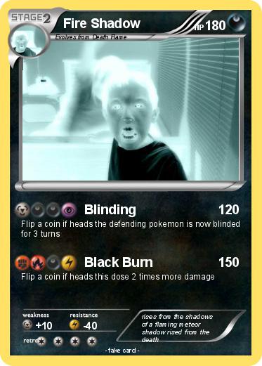 Pokemon Fire Shadow