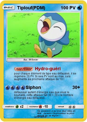 Pokemon Tiplouf(PDM)