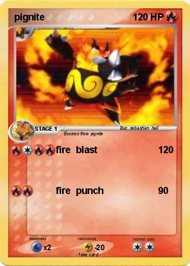 Pokemon pignite