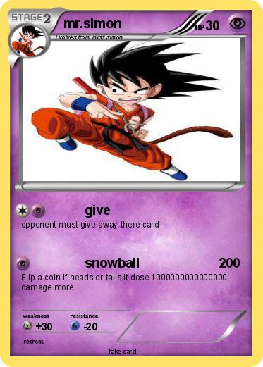 Pokemon mr.simon