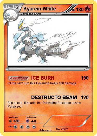 Pokemon Kyurem-White