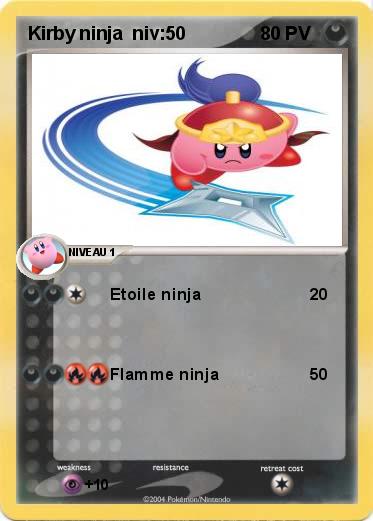 Pokemon Kirby ninja  niv:50