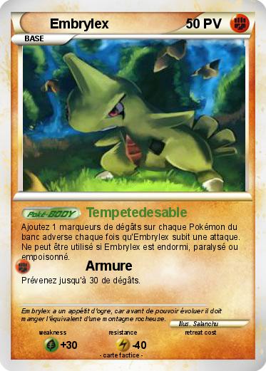 Pokemon Embrylex