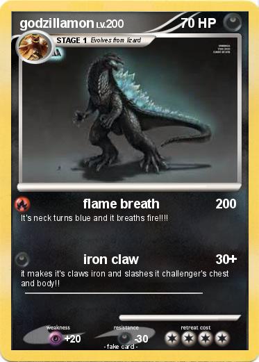 Pokemon godzillamon