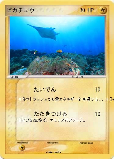 Pokemon ピカチュウ