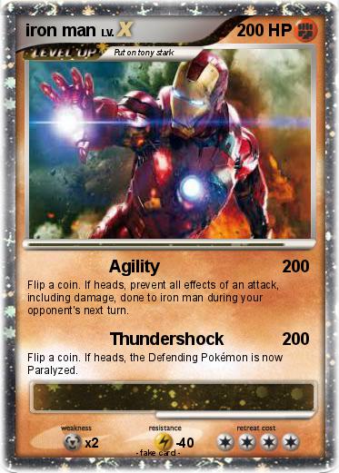 Pokemon iron man