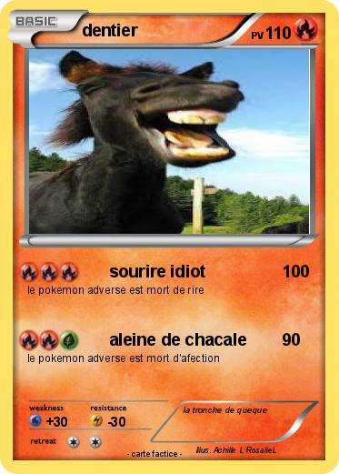 Pokemon dentier